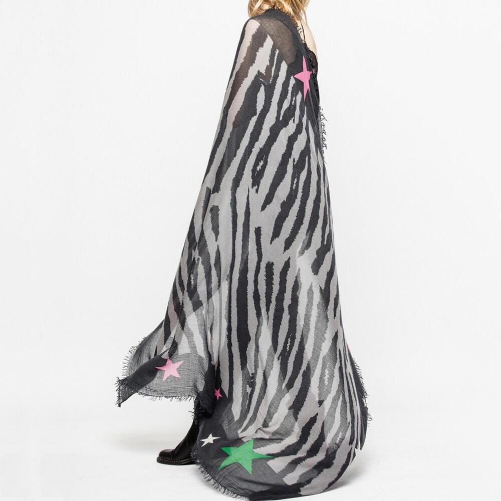 Zadig & Voltaire Delta Camou Scarf